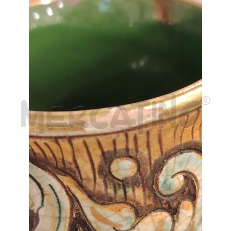COPPIA TAZZE DERUTA  ORO VERDE  | Mercatino dell'Usato Roma eur 2