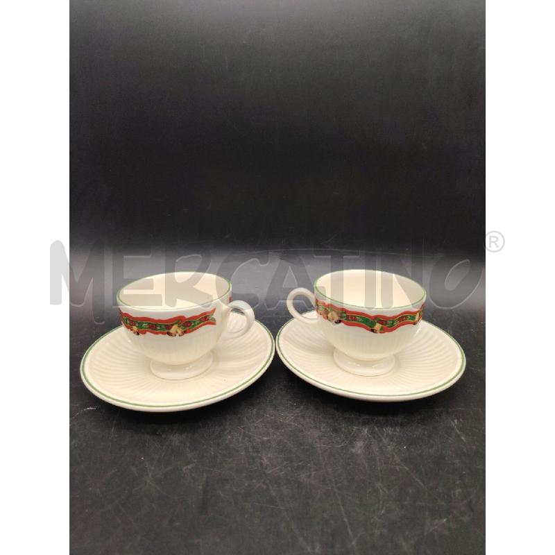 COPPIA TAZZE WEDGWOOD NATAL | Mercatino dell'Usato Roma eur 1