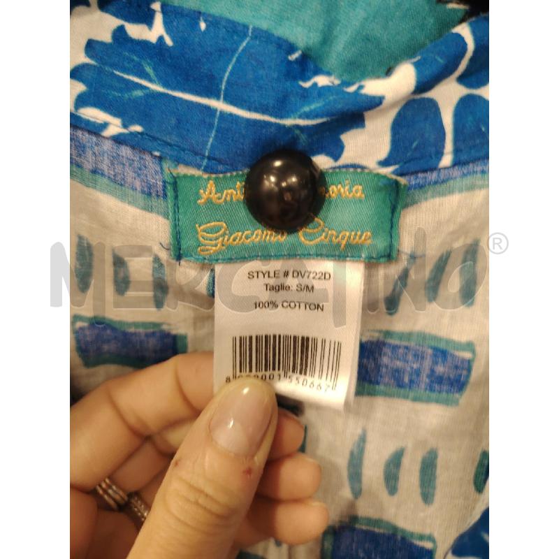 COPRI COSTUME ANTICA SARTORIA BLU CEL | Mercatino dell'Usato Roma eur 2
