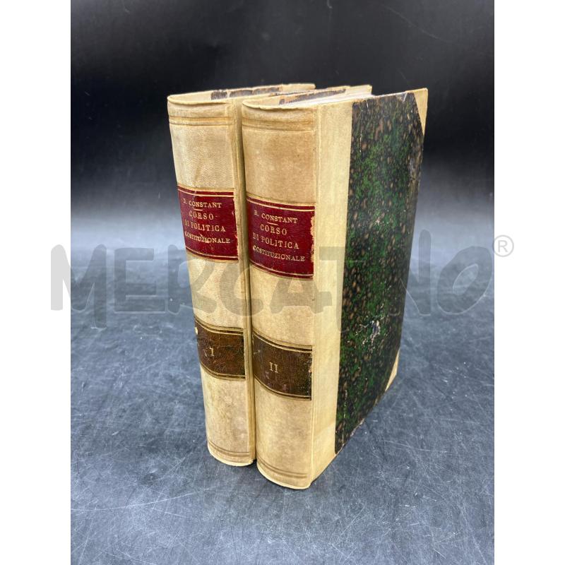 CORSO DI POLITICA COSTITUZIONALE 1849 | Mercatino dell'Usato Roma eur 1