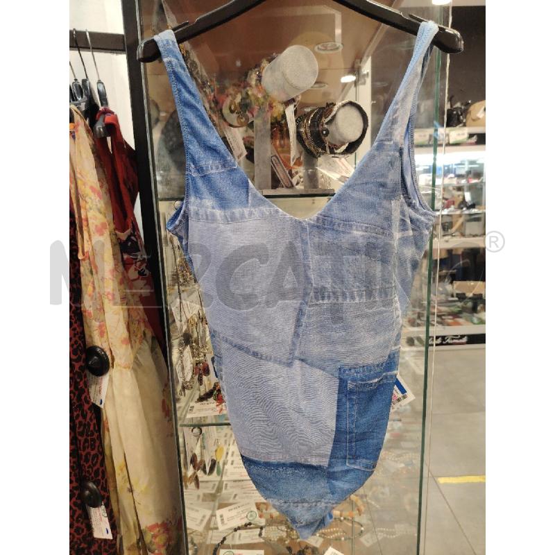 COSTUME INTERO CALZEDONIA EFFETTO DENIM | Mercatino dell'Usato Roma eur 1