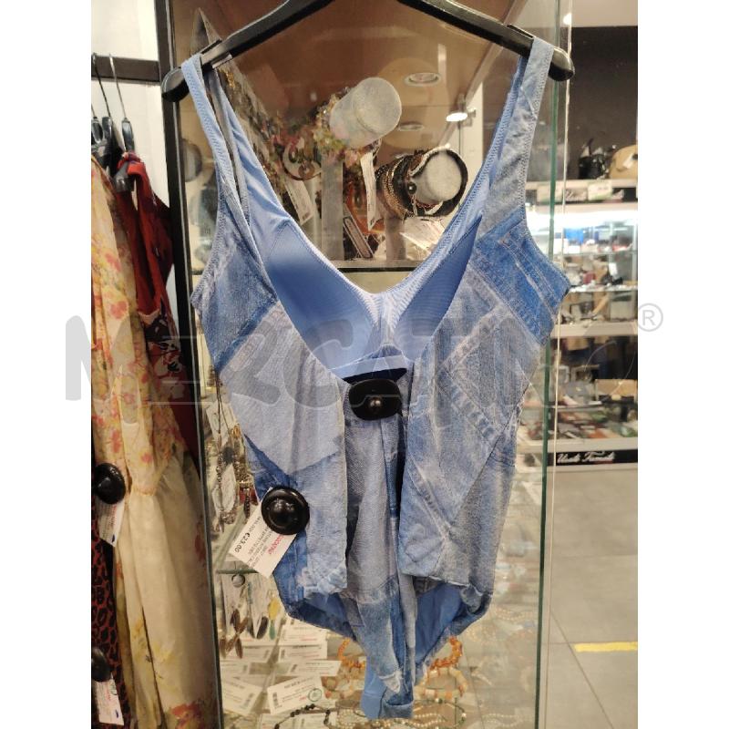 COSTUME INTERO CALZEDONIA EFFETTO DENIM | Mercatino dell'Usato Roma eur 2
