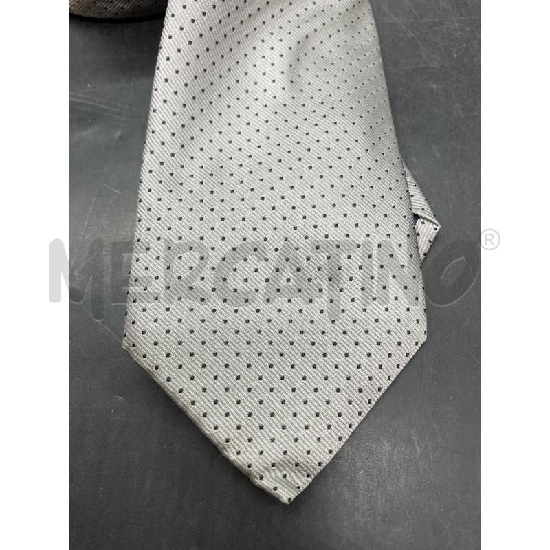 CRAVATTA BOSS GRI PUNTINI NE  | Mercatino dell'Usato Roma eur 2