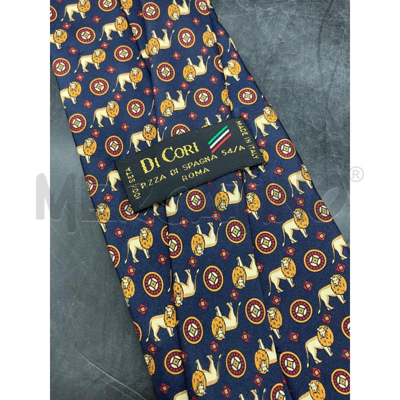 CRAVATTA DI CORI BLU LEONI  | Mercatino dell'Usato Roma eur 3