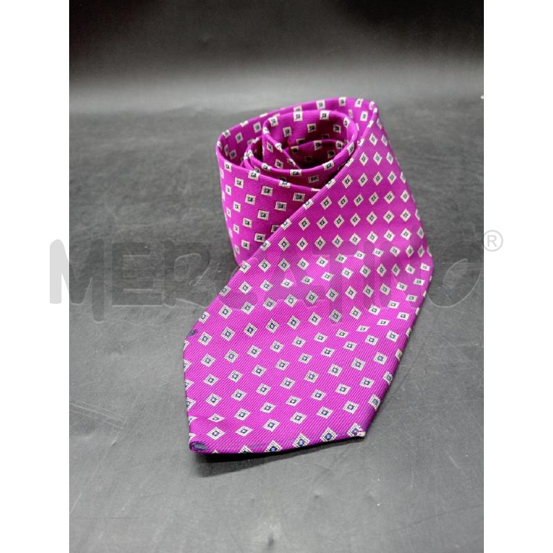 CRAVATTA ETRO VIOLA QUADRETTI | Mercatino dell'Usato Roma eur 1