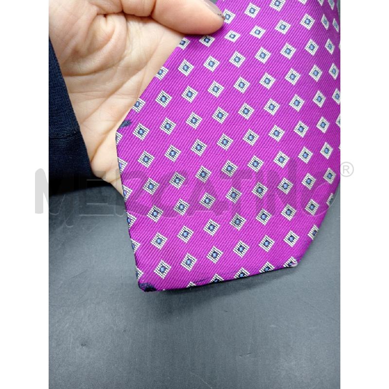 CRAVATTA ETRO VIOLA QUADRETTI | Mercatino dell'Usato Roma eur 4
