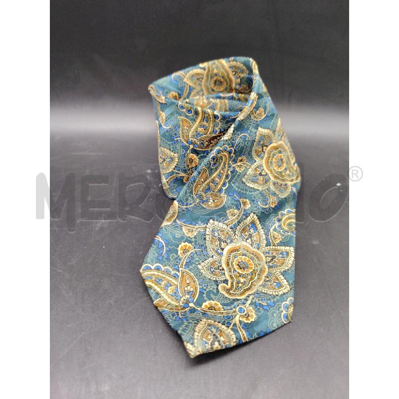 CRAVATTA FERRE BLU RICAMI DOR | Mercatino dell'Usato Roma eur 1