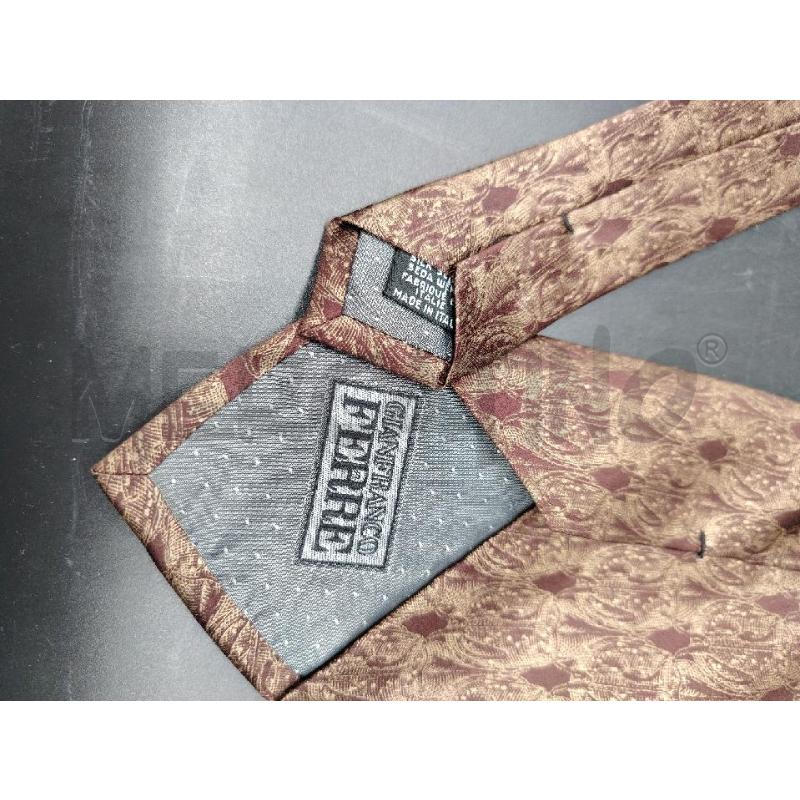 CRAVATTA FERRE MARRONE | Mercatino dell'Usato Roma eur 2