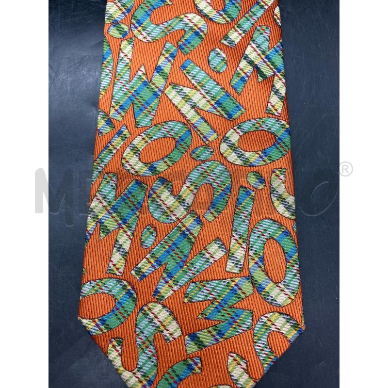 CRAVATTA MISSONI ARA SCRITTE  | Mercatino dell'Usato Roma eur 3