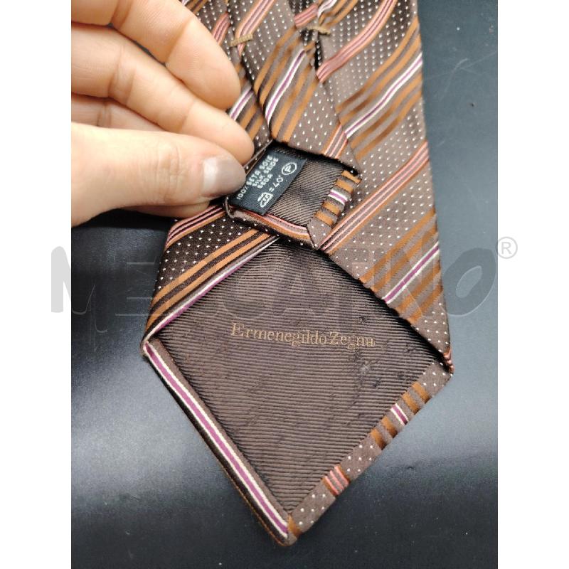 CRAVATTA ZEGNAS RIGHE RS MARR | Mercatino dell'Usato Roma eur 2