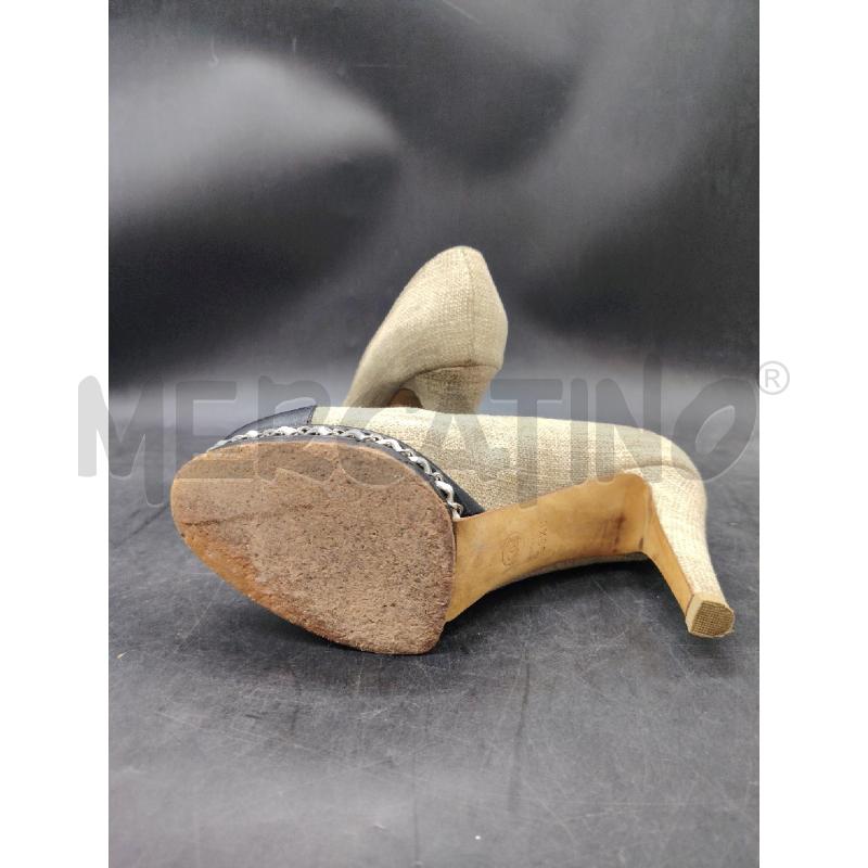 DECOLLETE CHANEL D G29068 TELA BEI CATENA | Mercatino dell'Usato Roma eur 3