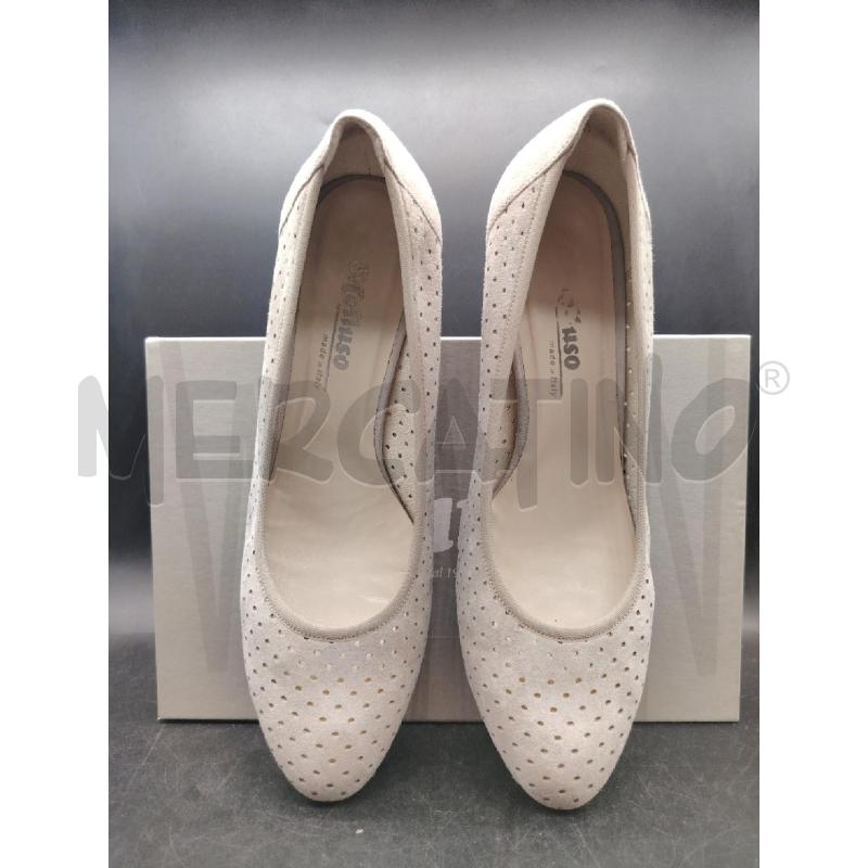 DECOLLETE MELLUSO SCATOLA GRI TRAFORATE | Mercatino dell'Usato Roma eur 1
