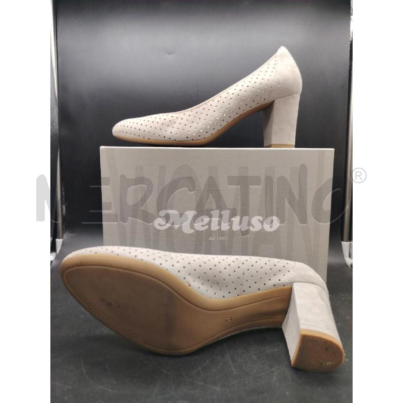 DECOLLETE MELLUSO SCATOLA GRI TRAFORATE | Mercatino dell'Usato Roma eur 3