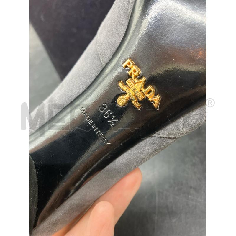DECOLLETE PRADA SCATO GRI SCAMO FIOCCO | Mercatino dell'Usato Roma eur 5