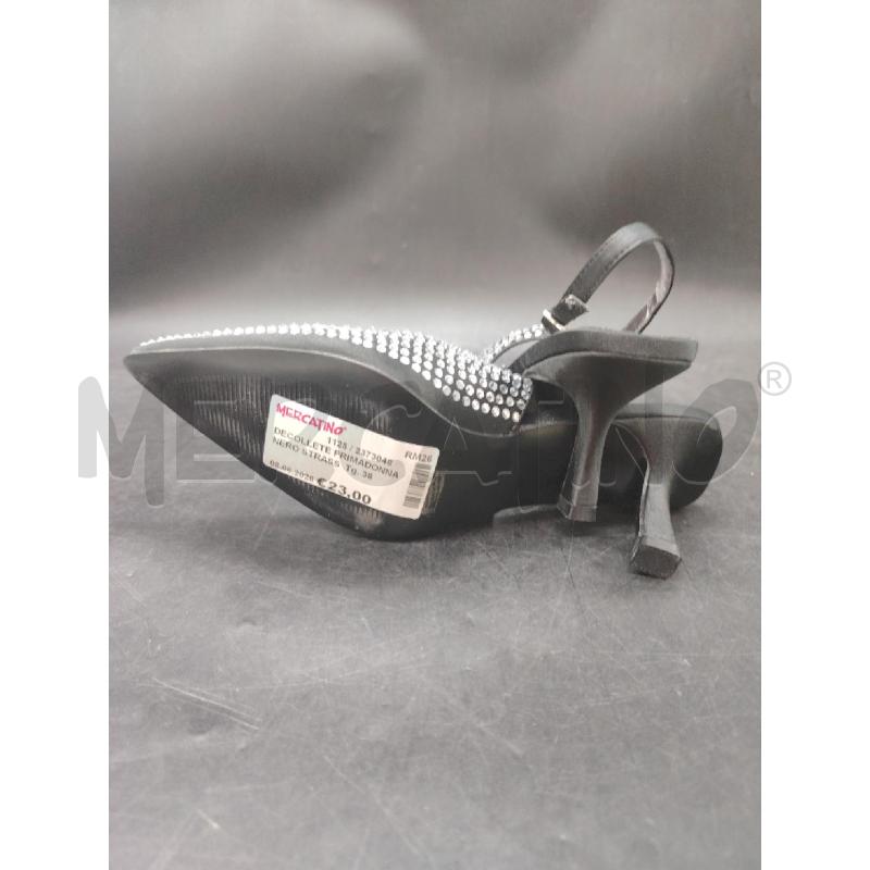 DECOLLETE PRIMADONNA NERO STRASS | Mercatino dell'Usato Roma eur 3