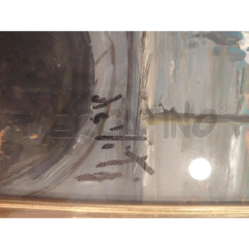 DIPINTO A ARCO DE TRIUNFO A FIRMA DE VITI | Mercatino dell'Usato Roma eur 3