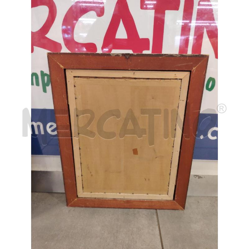 DIPINTO A FIRMA GAGLIARDI VIALE BICICLETTA  | Mercatino dell'Usato Roma eur 5
