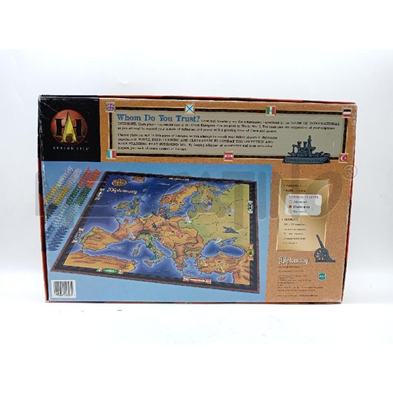 DIPLOMACY THE GAME OF INTERNATIONAL INTRIGUE | Mercatino dell'Usato Roma eur 2