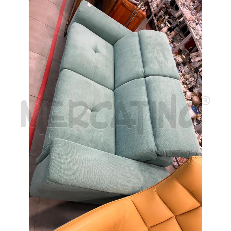 DIVANO 3P DONDI VERDE | Mercatino dell'Usato Roma eur 2