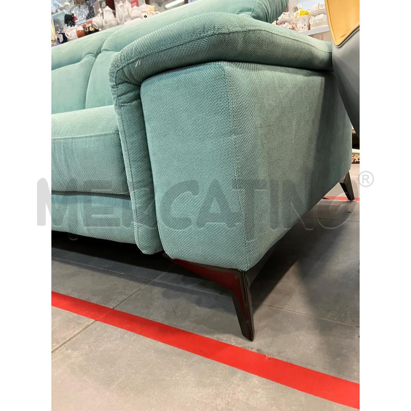 DIVANO 3P DONDI VERDE | Mercatino dell'Usato Roma eur 3