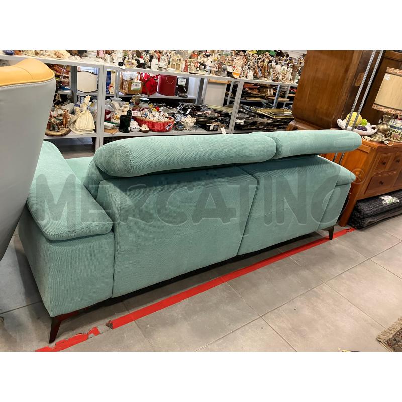 DIVANO 3P DONDI VERDE | Mercatino dell'Usato Roma eur 4