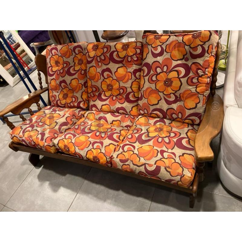 DIVANO LEGNO DONDOLO  | Mercatino dell'Usato Roma eur 1