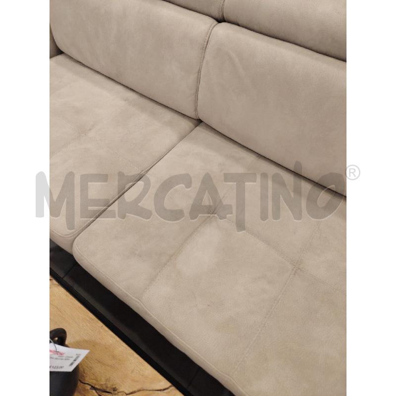 DIVANO LETTO ANGOLARE GRI | Mercatino dell'Usato Roma eur 2