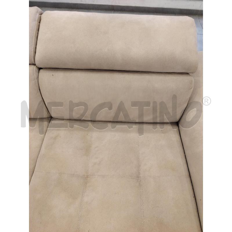 DIVANO LETTO ANGOLARE GRI | Mercatino dell'Usato Roma eur 3