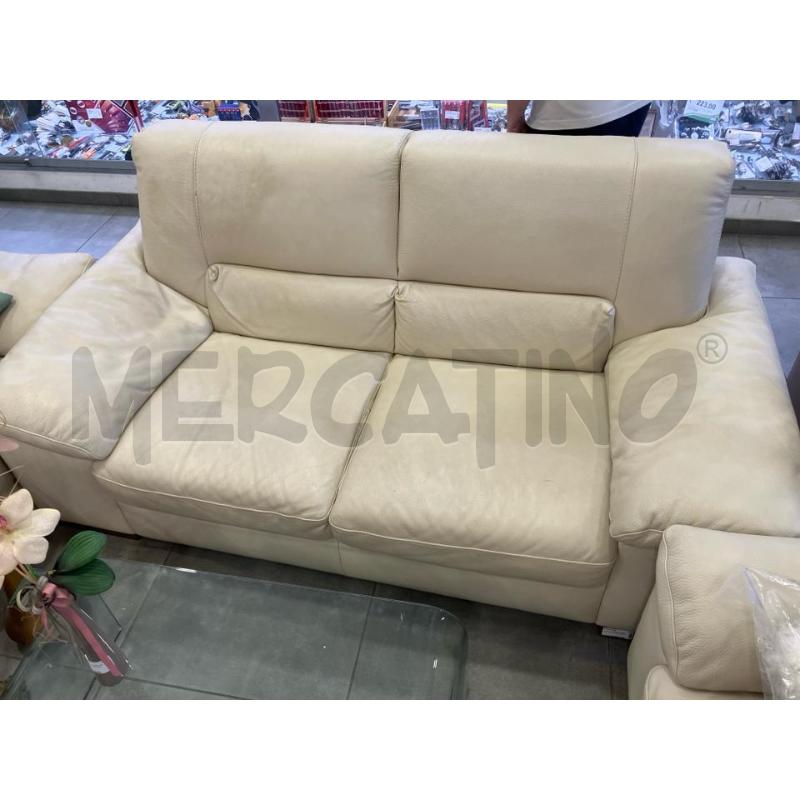 DIVANO NATUZZI PELLE | Mercatino dell'Usato Roma eur 1