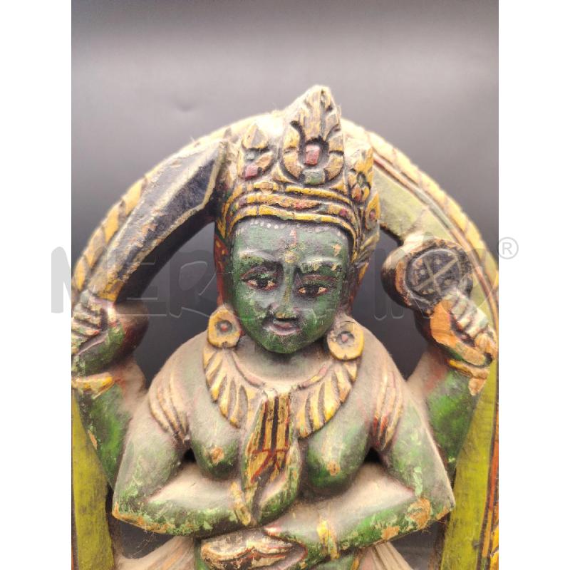 DIVINITA THAILANDESE LEGNO  | Mercatino dell'Usato Roma eur 2