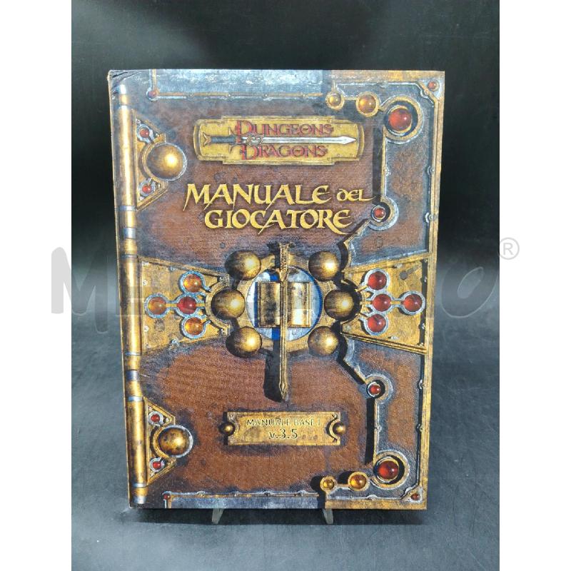 DUNGEON & DRAGONS MANUALE DEL GIOCATORE MANUALE BASE V.3.5 | Mercatino dell'Usato Roma eur 1
