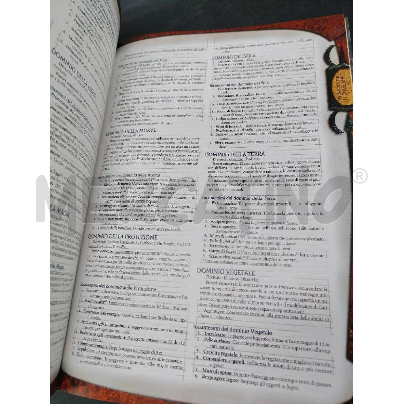 DUNGEON & DRAGONS MANUALE DEL GIOCATORE MANUALE BASE V.3.5 | Mercatino dell'Usato Roma eur 3