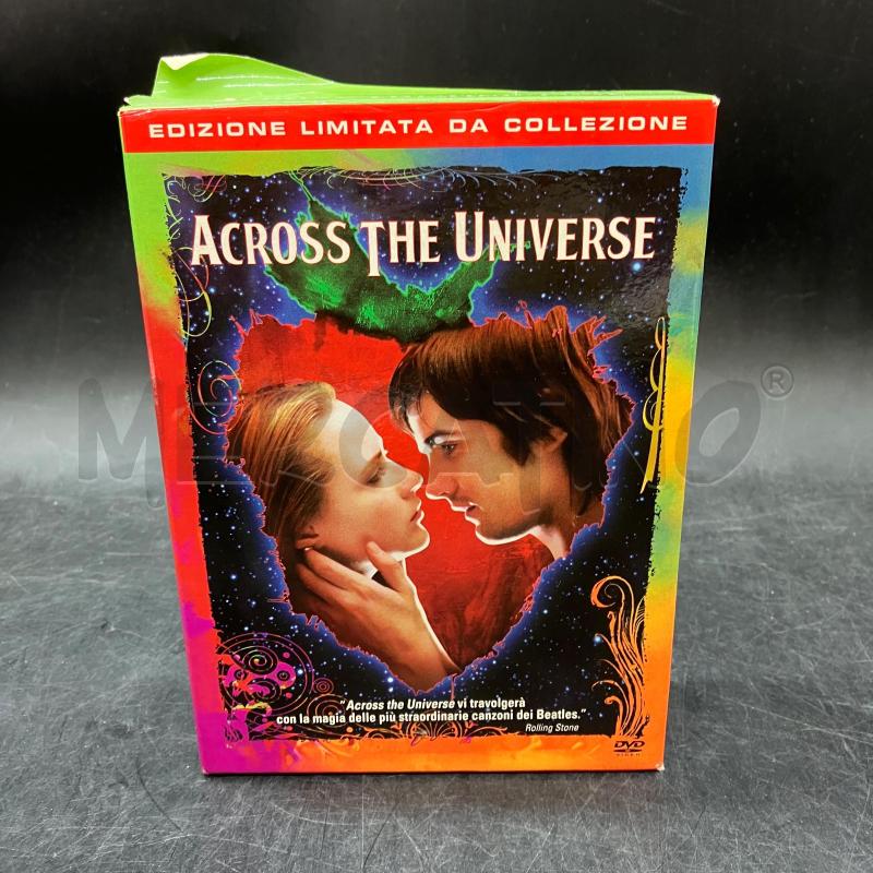 DVD ACROSS THE UNIVERSE EDIZIONE LIMITATA DA COLLEZIONE | Mercatino dell'Usato Roma eur 1
