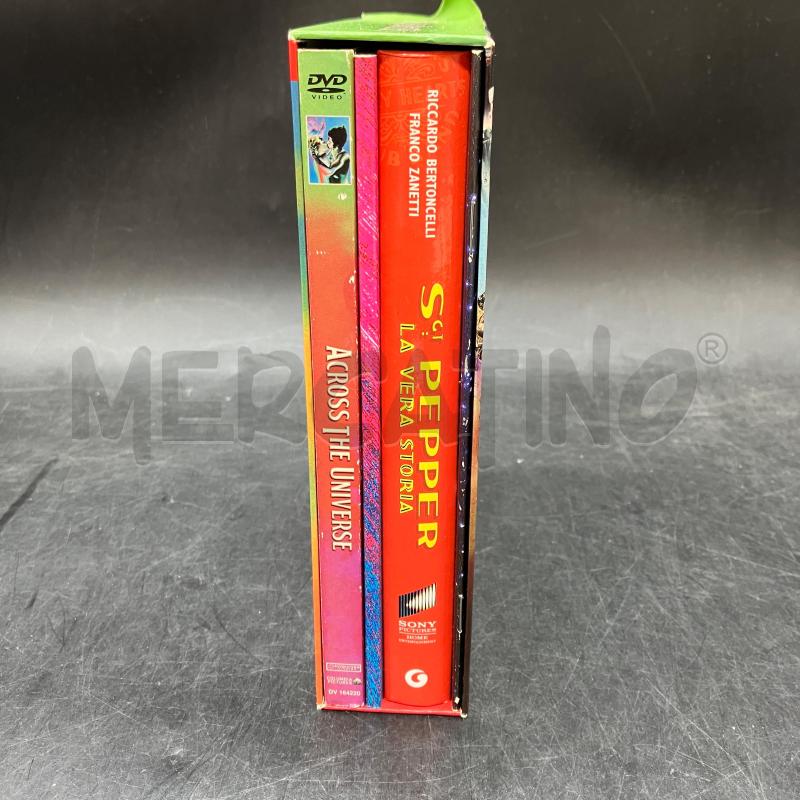 DVD ACROSS THE UNIVERSE EDIZIONE LIMITATA DA COLLEZIONE | Mercatino dell'Usato Roma eur 2