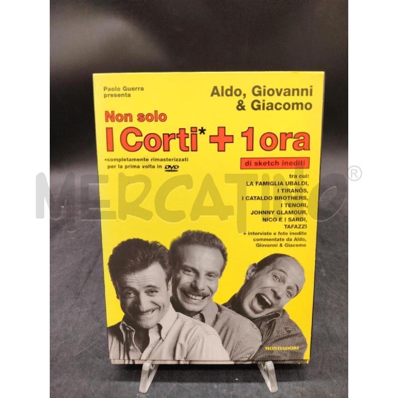 DVD ALDO,GIOVANNI & GIACOMO CORTI+1ORA | Mercatino dell'Usato Roma eur 1