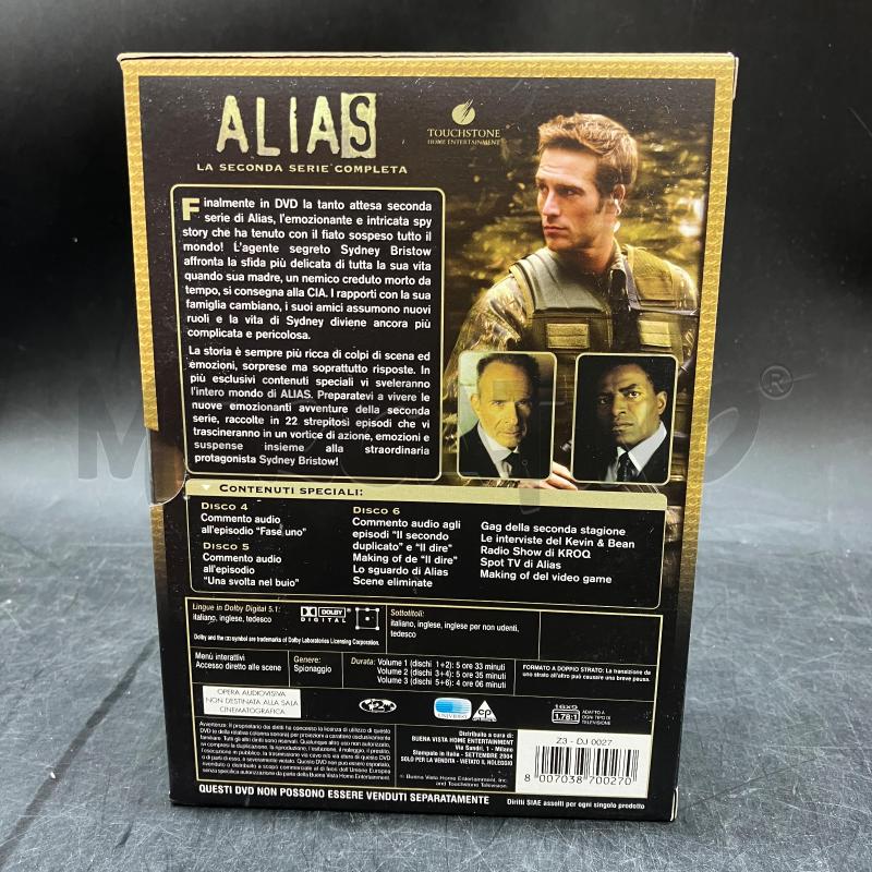 DVD ALIAS SECONDA SERIE | Mercatino dell'Usato Roma eur 3