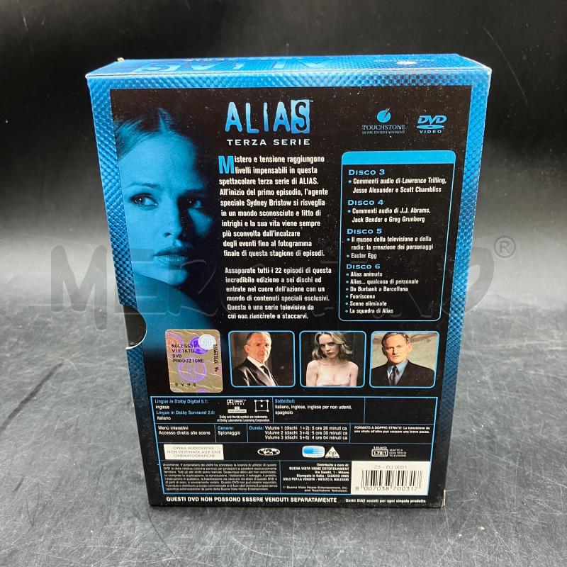 DVD ALIAS TERZA SERIE | Mercatino dell'Usato Roma eur 3