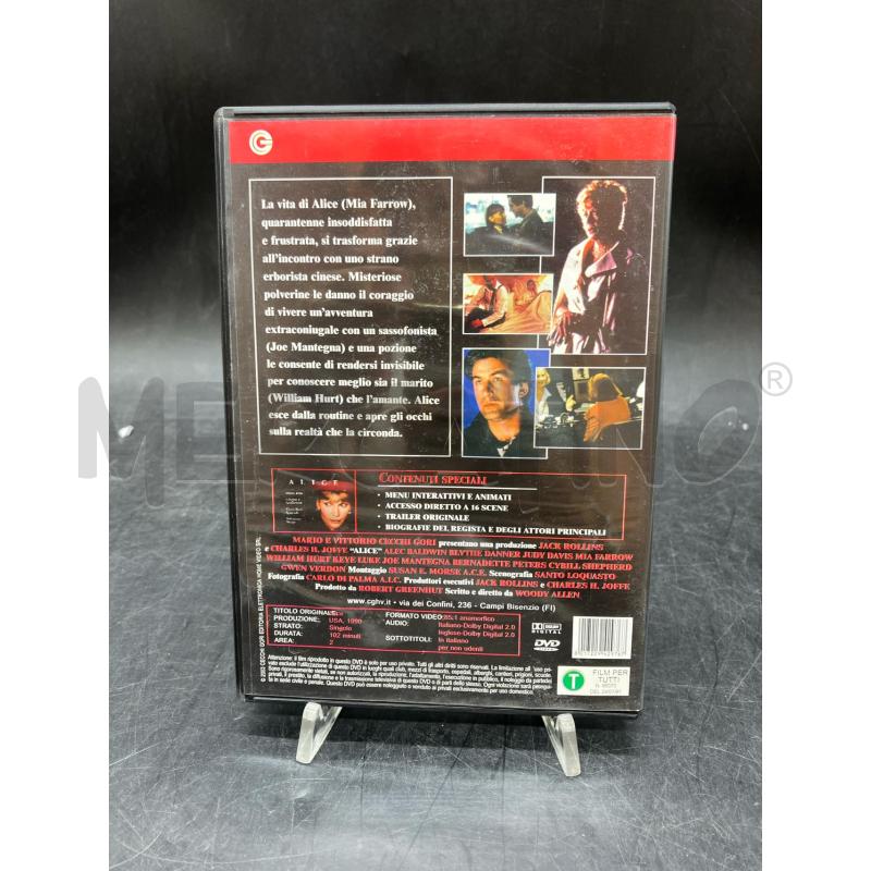 DVD ALICE | Mercatino dell'Usato Roma eur 2