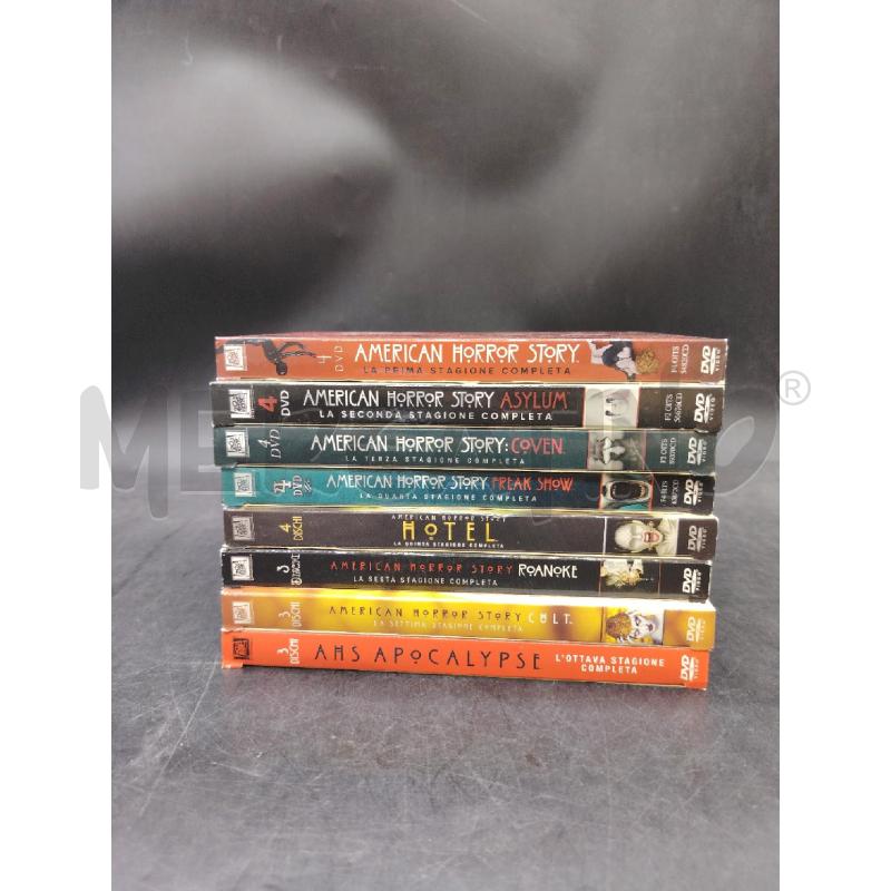 DVD AMERICAN HORROR STORY SERIE COMPLETA | Mercatino dell'Usato Roma eur 1