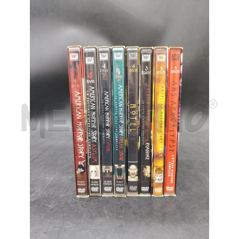 DVD AMERICAN HORROR STORY SERIE COMPLETA | Mercatino dell'Usato Roma eur 2