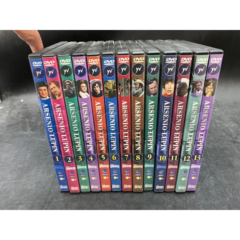 DVD ARSENIO LUPIN SERIE COMPLETA | Mercatino dell'Usato Roma eur 2