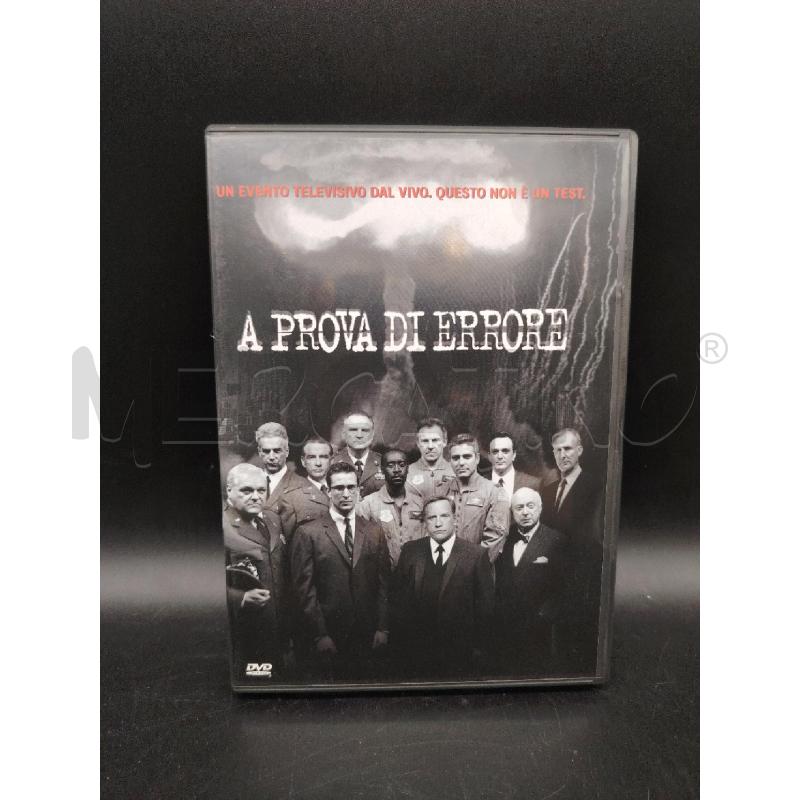 DVD A PROVA DI ERRORE | Mercatino dell'Usato Roma eur 1
