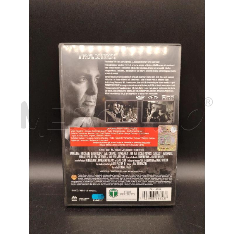 DVD A PROVA DI ERRORE | Mercatino dell'Usato Roma eur 2