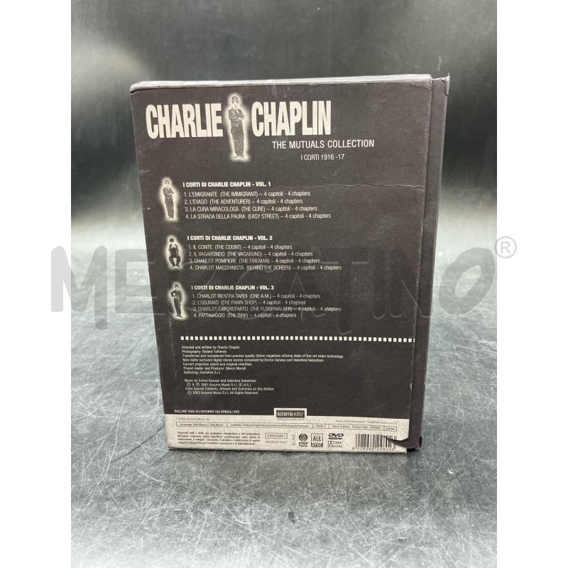 DVD CHARLIE CHAPLIN THE MUTUALS COLLECTION | Mercatino dell'Usato Roma eur 2