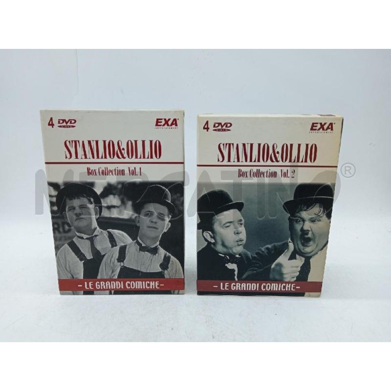 DVD COFANETTO STANLIO&OLIO VOL. 1 E VOL 2 | Mercatino dell'Usato Roma eur 1