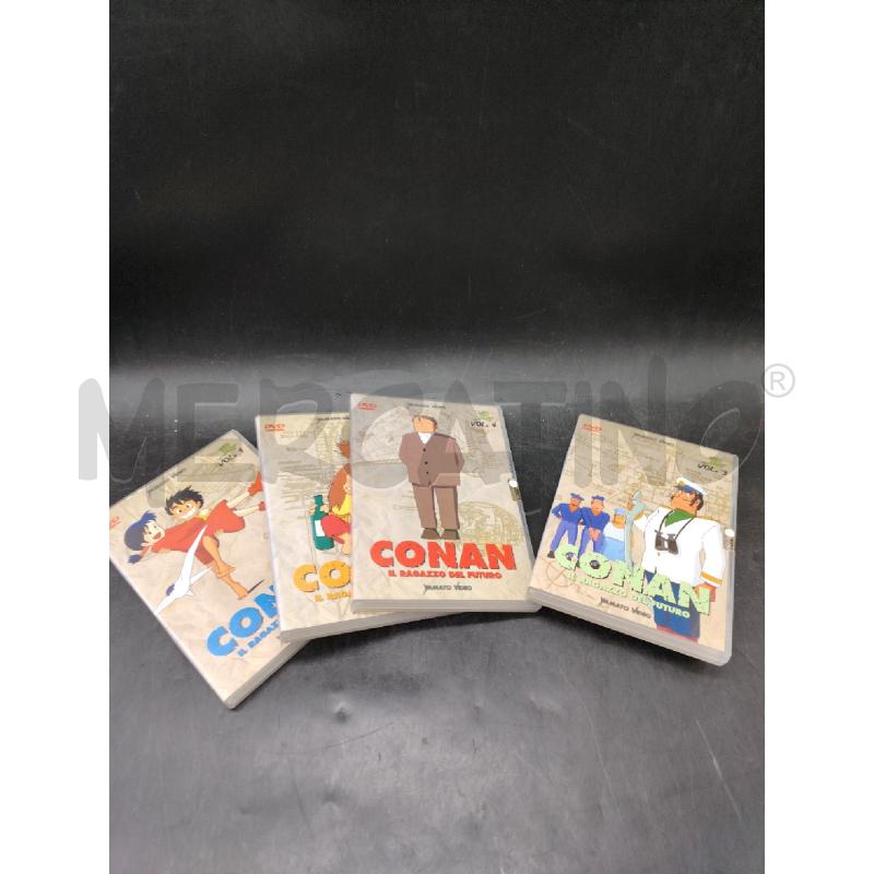 DVD CONAN IL RAGAZZO DEL FUTURO 4 VOLUMI | Mercatino dell'Usato Roma eur 1