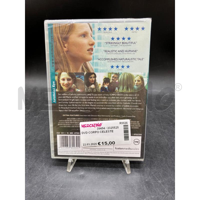 DVD CORPO CELESTE | Mercatino dell'Usato Roma eur 2