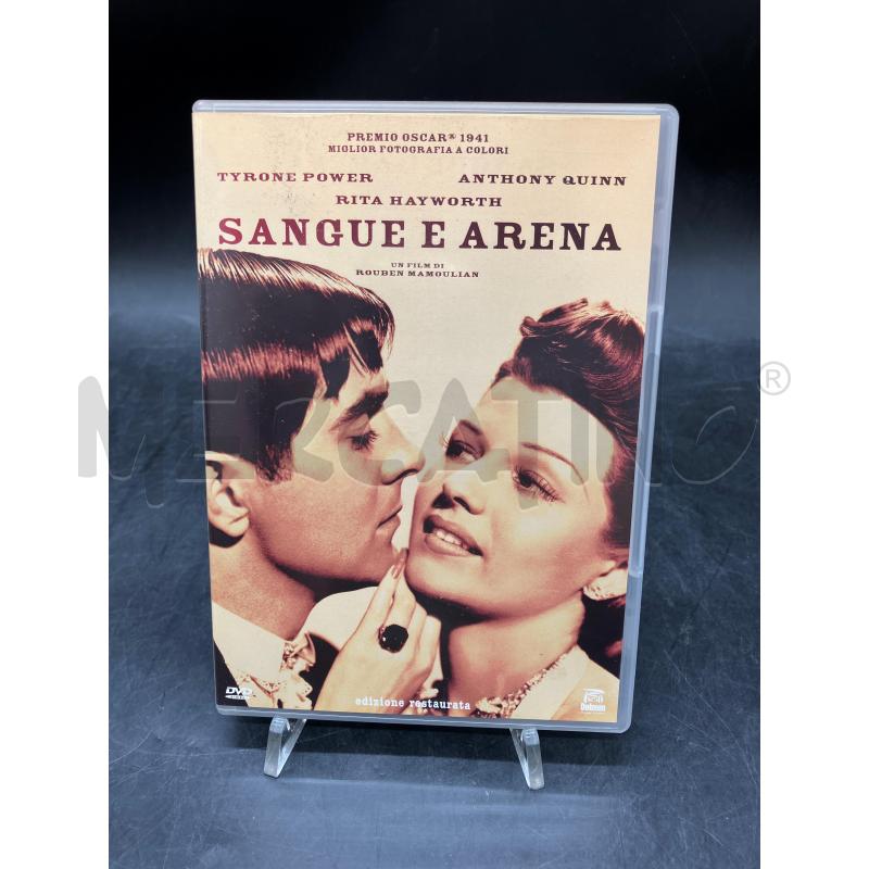 DVD DVD SANGUE E ARENA | Mercatino dell'Usato Roma eur 1