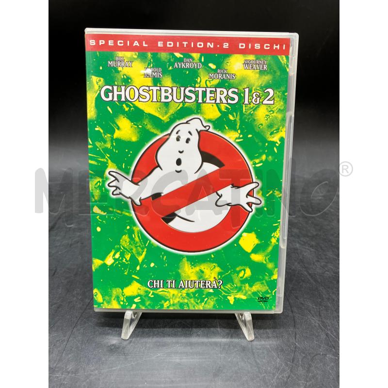 DVD GHOSTBUSTERS 1 & 2 | Mercatino dell'Usato Roma eur 1