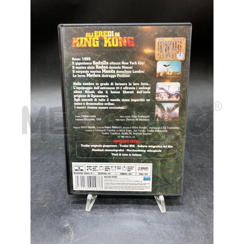 DVD GLI EREDI DI KING KONG | Mercatino dell'Usato Roma eur 2